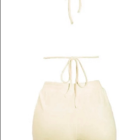 Yellow bikini top shorts combo - Picture 3 of 8